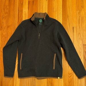 Life is Good Quarter Zip Sweater